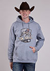 TIN HAUL MENS JKT HOODIES TIN HAUL BRONC RIDER SCREEN PRINT