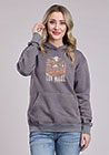 TIN HAUL LADIES L/S SWEATSHIRT W/HOOD TIN HAUL DESERT SCENE