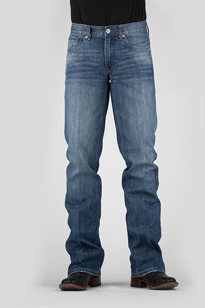 MENS JEAN STETSON ROCKS FIT X DESIGN BACK PKT OWS