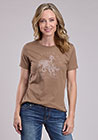 STETSON BROWN HORSERIDER TSHIRT