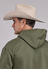 MEN'S OUTERWEAR STETSON HOODY, STETSON AMERICAN HERITAGE SCREENPRINT