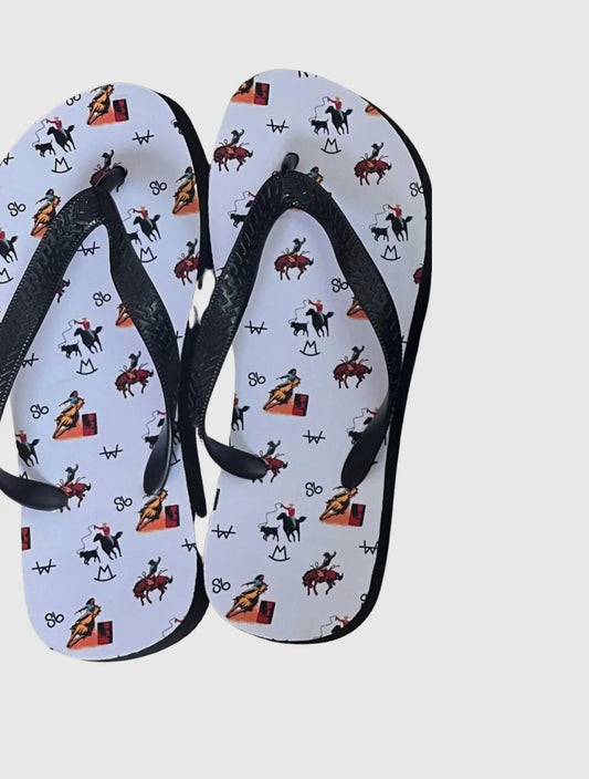 Western Flip Flops