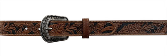 KIDS FLORAL TOOLED BELT