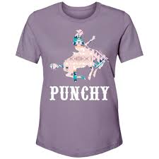 Bronc Ladies Dusty Purple TShirt