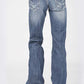 WOMENS STETSON JEAN  FIT TROUSER STYLE  BLEACHED X POCKET