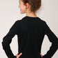 Roper Girls Black Poly/Rayon Sequin Horse L/S T-Shirt