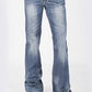 WOMENS STETSON JEAN  FIT TROUSER STYLE  BLEACHED X POCKET