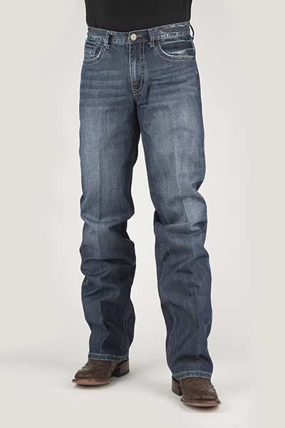 MENS TIN HAUL JEAN SINGLE STITCH LINE PKT DECO, regular joe fit