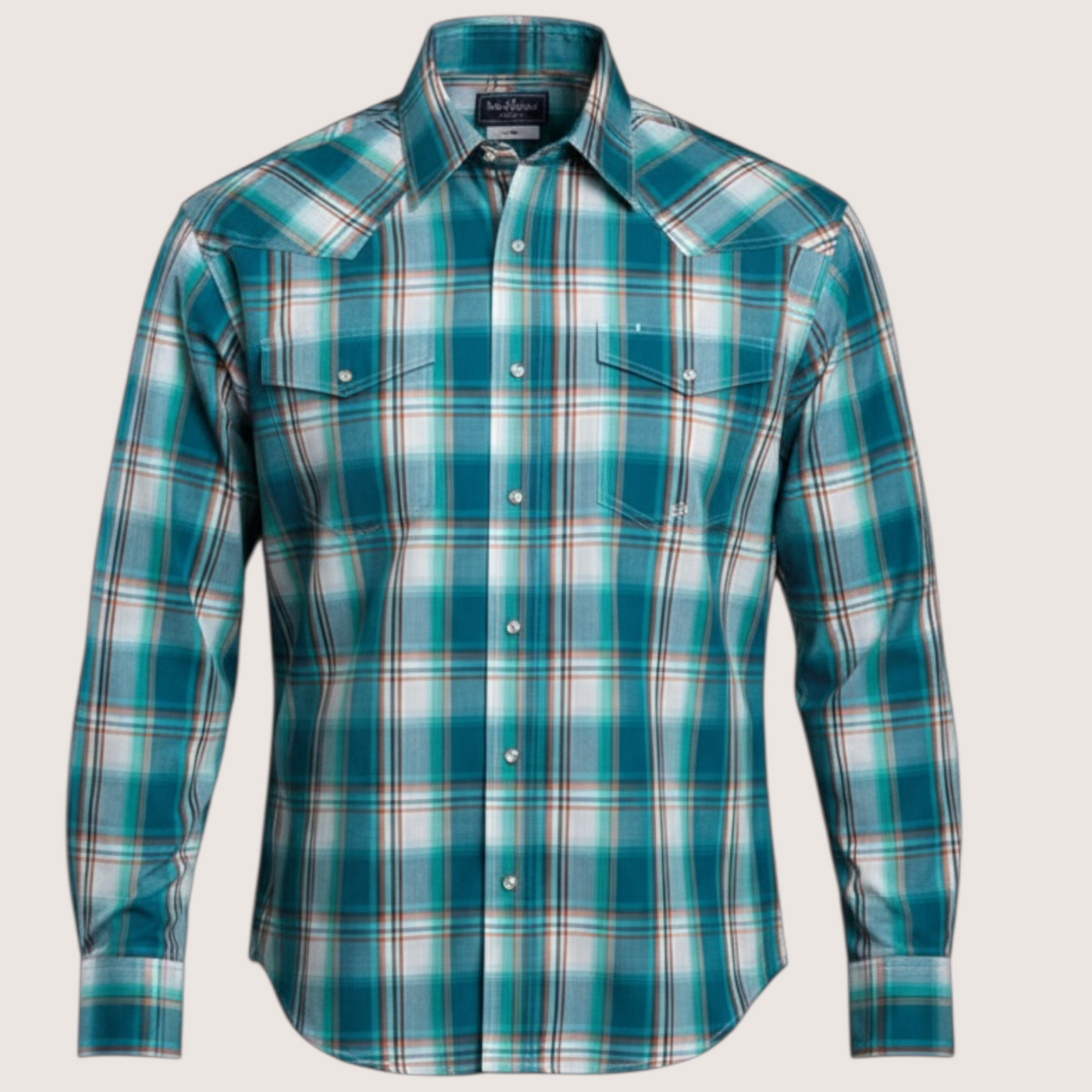 Men’s L/S Sunset Plaid