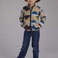 Kids Roper unisex fleece zip jacket