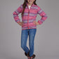 Kids Roper unisex fleece zip jacket