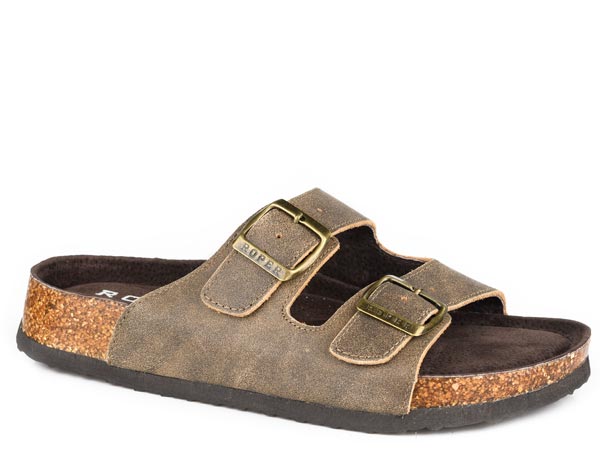 Brown Vintage Leather Sandal