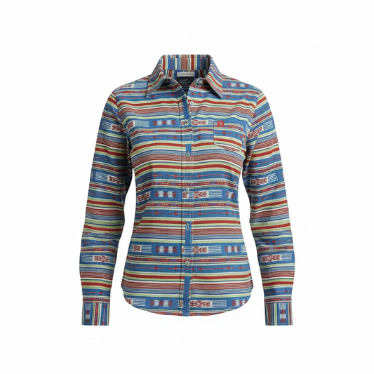 WOMEN'S L/S CINCH MULTI COLOR ARENA FLEX BUTTON SHIRT