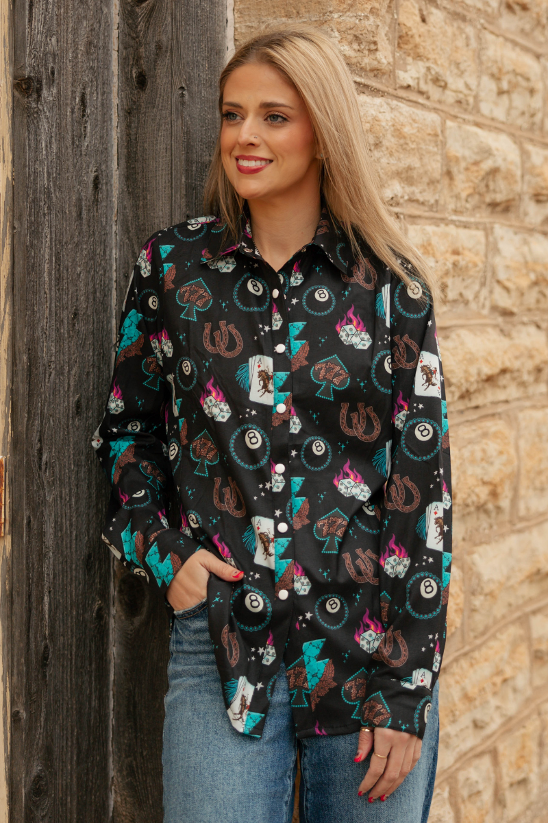 Cowgirl Charm Button Up