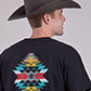 UNISEX ADULT T-SHIRT TIN HAUL S/S T-SHIRT ANVIL/HAMMER AZTEC LF CHEST FULL BACK
