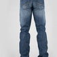 MENS JEAN STETSON ROCKS FIT X DESIGN BACK PKT OWS