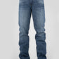 MENS JEAN STETSON ROCKS FIT X DESIGN BACK PKT OWS