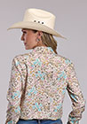 PRAIRIE FLORAL PRT RAYON BLOUSE