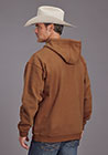 MENS OUTERWEAR   STETSON HOODY STETSON HORSERIDER AND STAR SCREEN PNT