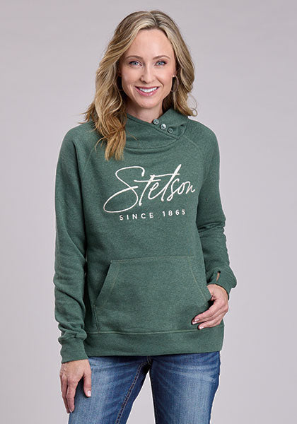STETSON 1865 EMBROIDERED SWEATSHIRT