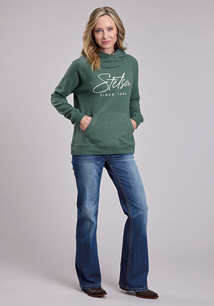 STETSON 1865 EMBROIDERED SWEATSHIRT