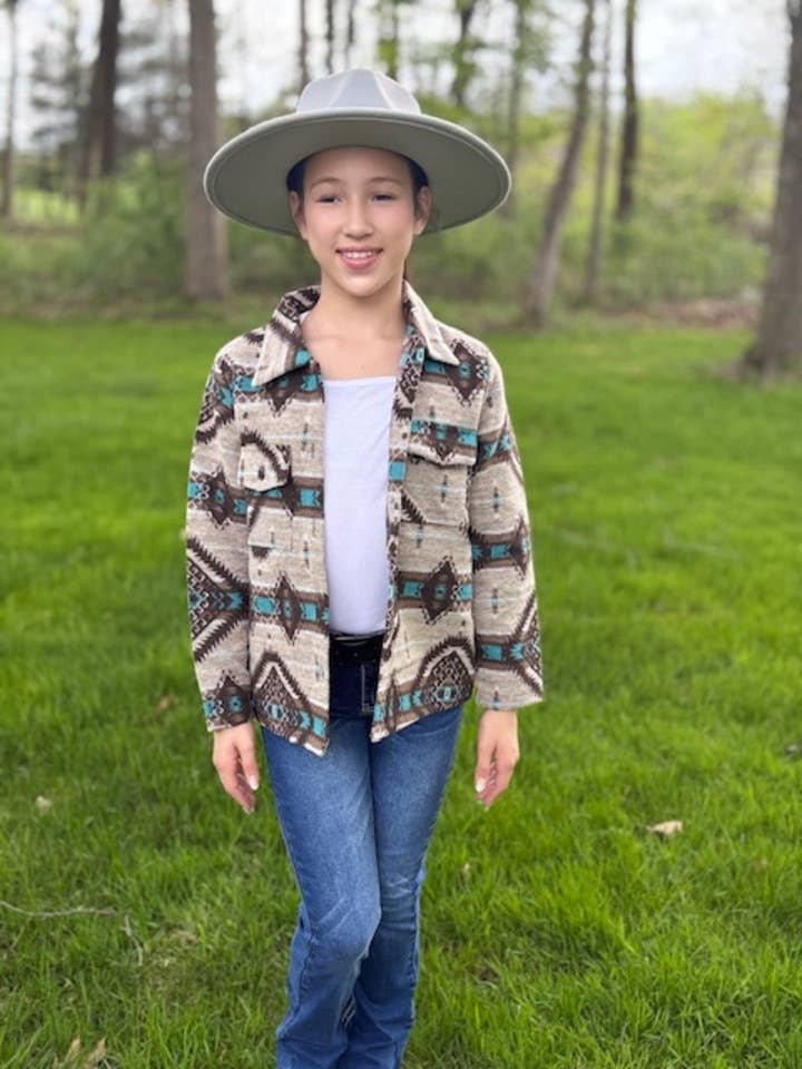 Kids Shacket - Style# DAK-253