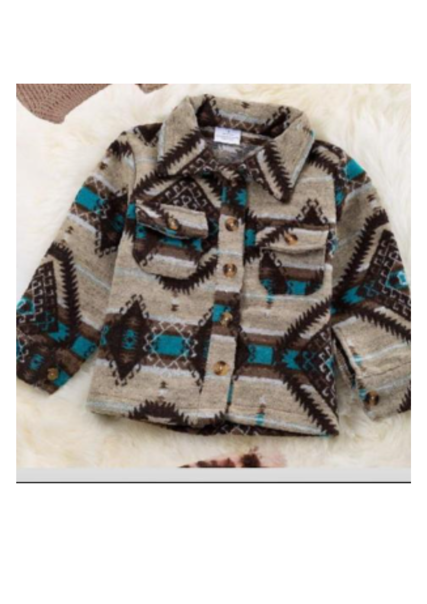 Kids Shacket - Style# DAK-253