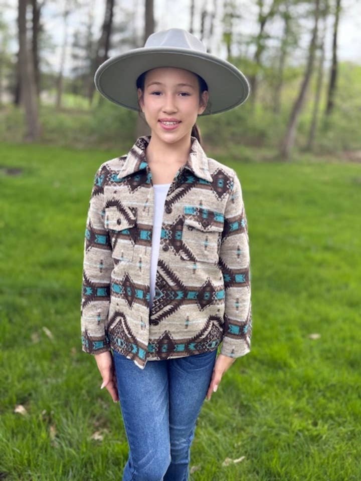 Kids Shacket - Style# DAK-253