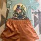 light blue T-shrt with Pheasant screen print rowdy womens top