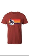Mens short sleeve crew neck shirt Punchy Hooey Medium