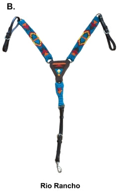 Mohair Gladiator Breast Collars