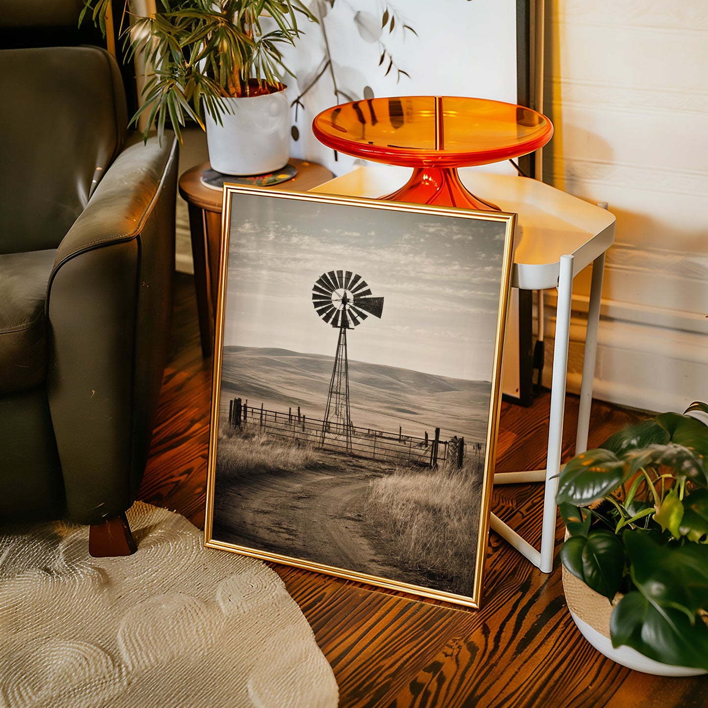 Windmill's Silent Vigil