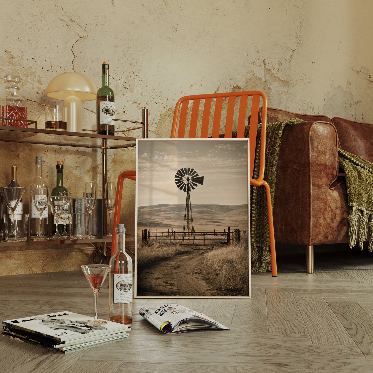 Windmill's Silent Vigil