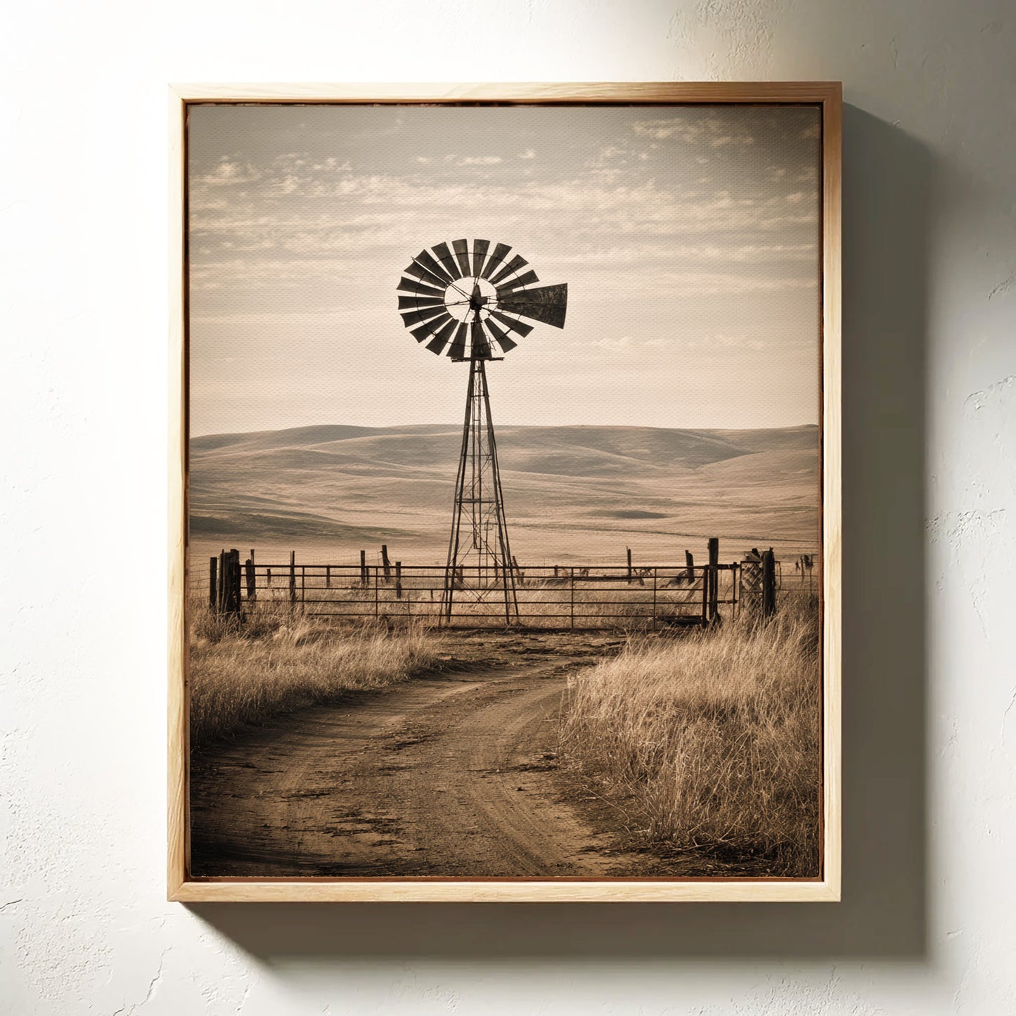 Windmill's Silent Vigil