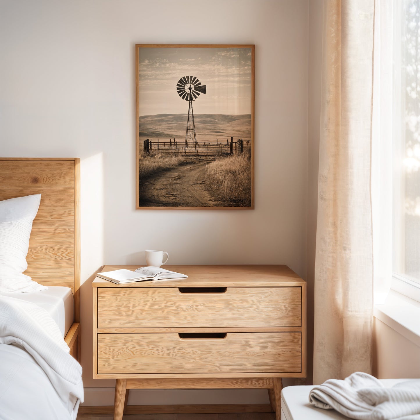 Windmill's Silent Vigil