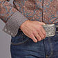 MENS L/S SHIRT   STETSON SNAP 2 POCKET PRINT COPPER PAISLEY